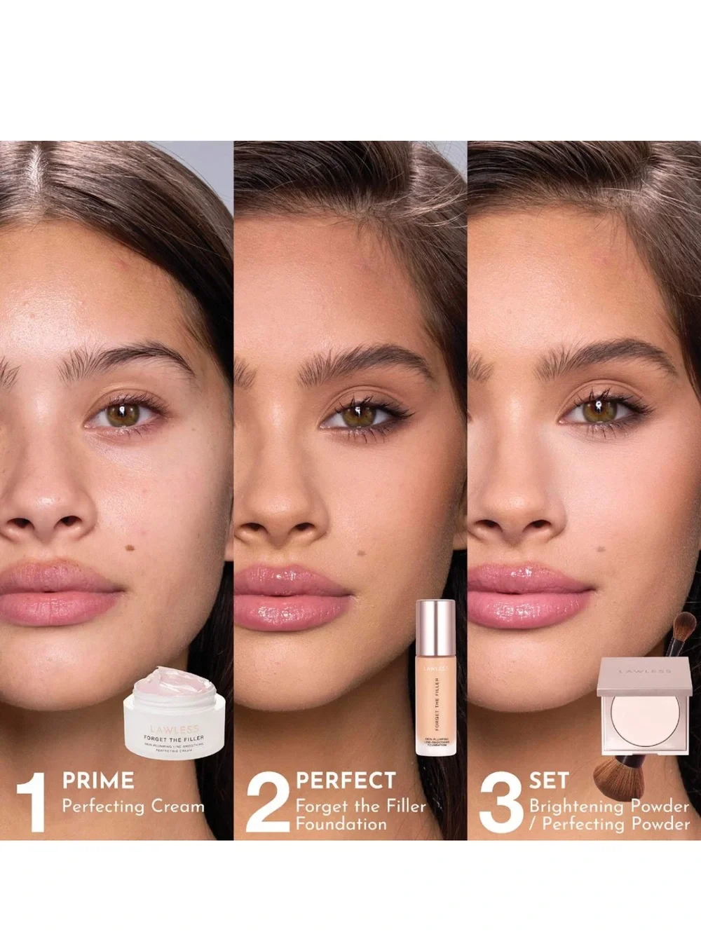 Lawless Forget The Filler Skin-Plumping Line Smoothing Foundation